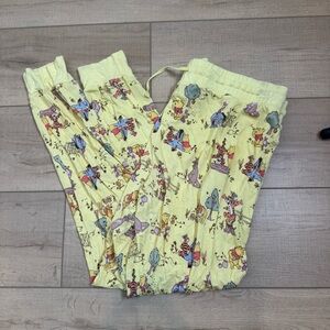 Women’s Little Sleepies Winnie The Pooh Pajama Pants Size Large